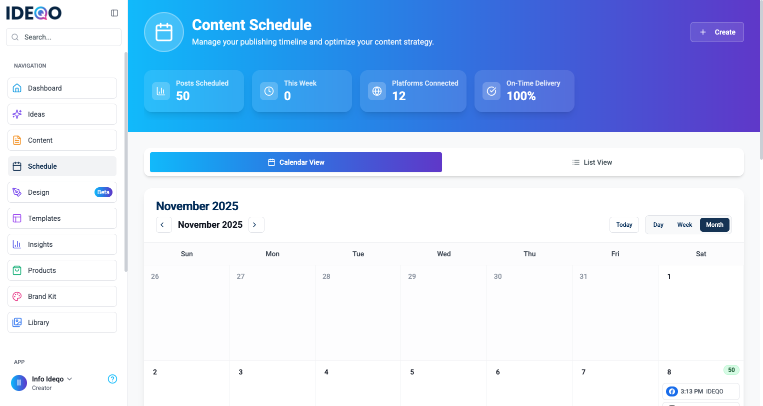 Smart Multi-Platform Scheduling