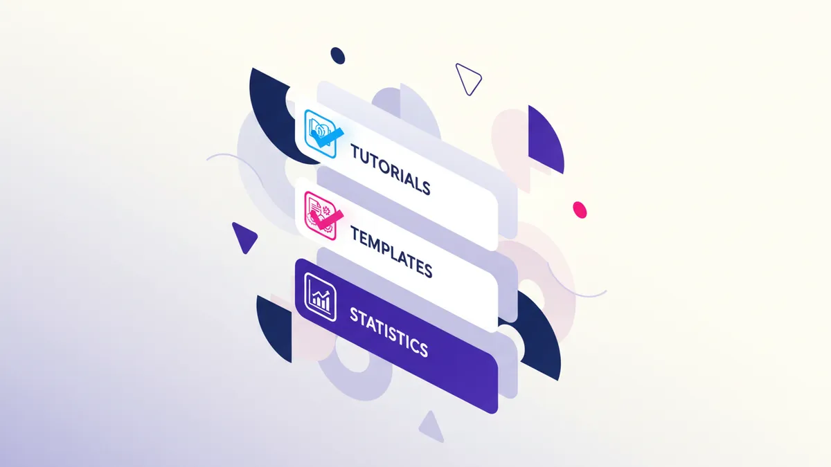 Visualization of a checklist showing content types that drive saves on Instagram.