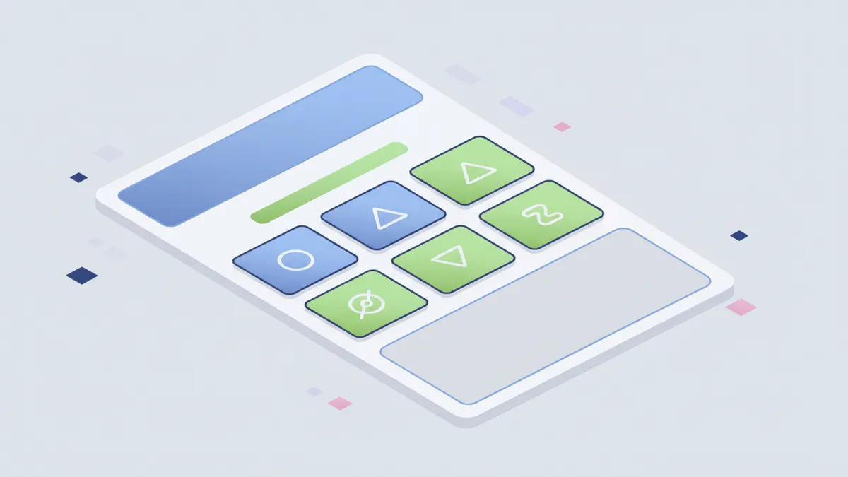 Diagram of a collection page layout showing content above and below the product grid.