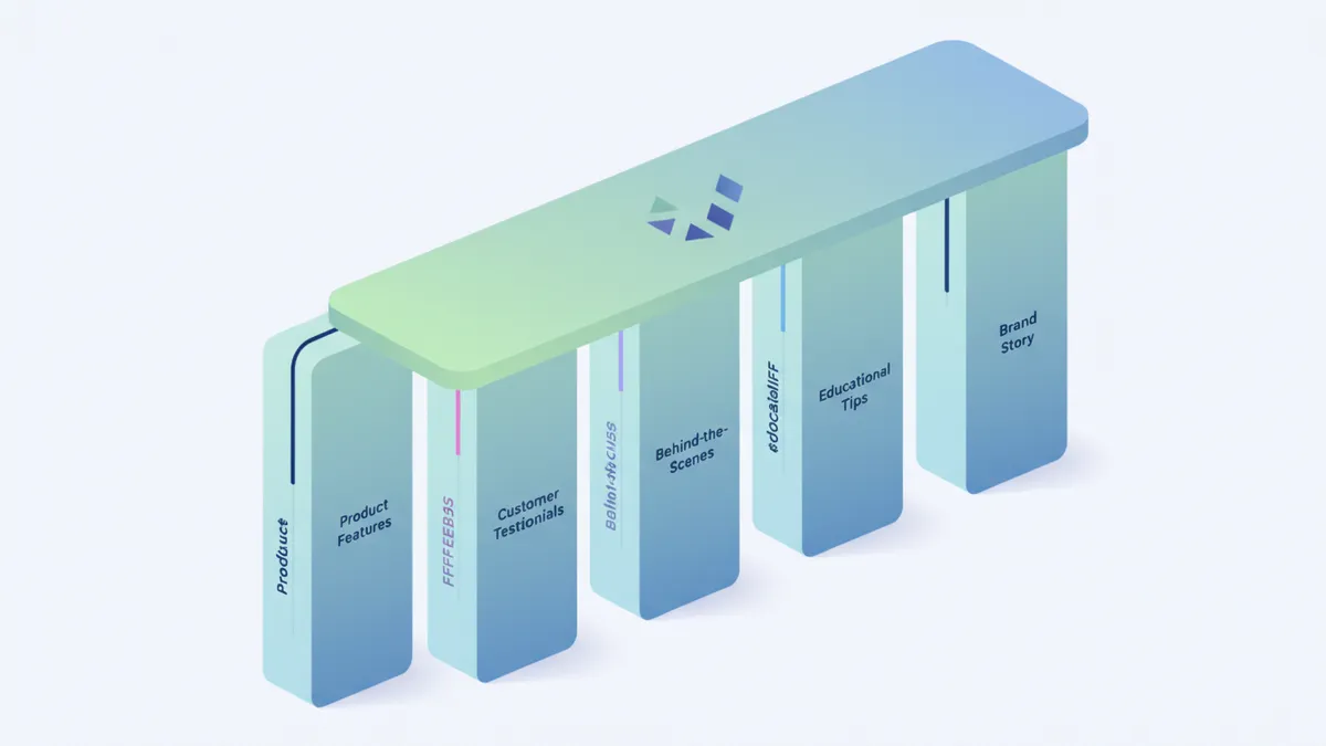 Content pillars support your brand's social media presence.