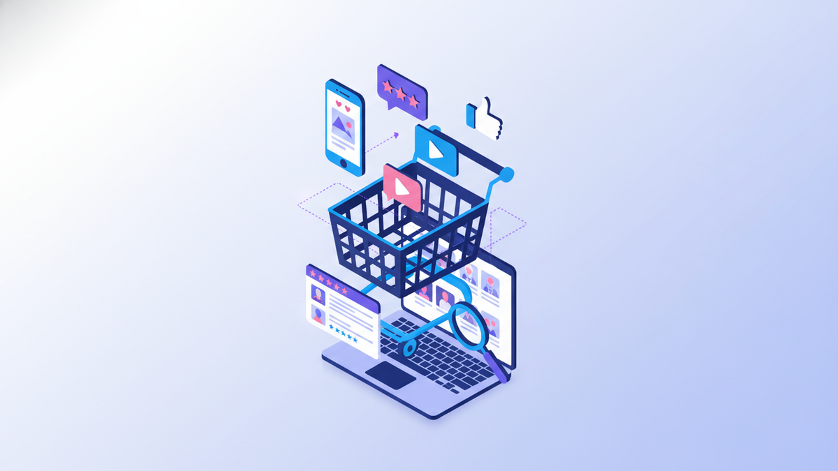 Collage of user-generated content from e-commerce customers sharing product photos and reviews