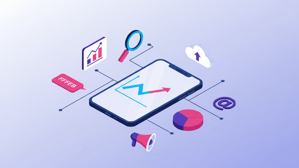 Free social media analytics tools dashboard showing engagement rate, save rate, and follower growth metrics for small business