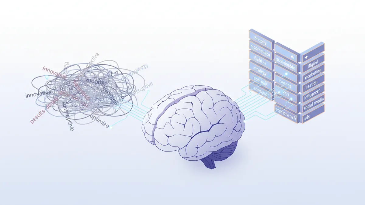 LinkedIn algorithm confused by vague bio keywords, but clear on specific keywords.