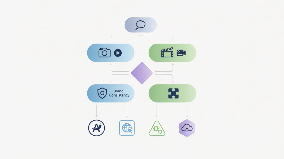 Flowchart diagram illustrating the decision process for selecting a Minta alternative based on needs.